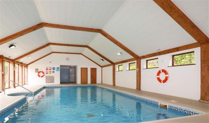 Enjoy the swimming pool at Willow Cottage at Greenacres, Penpillick near Tywardreath
