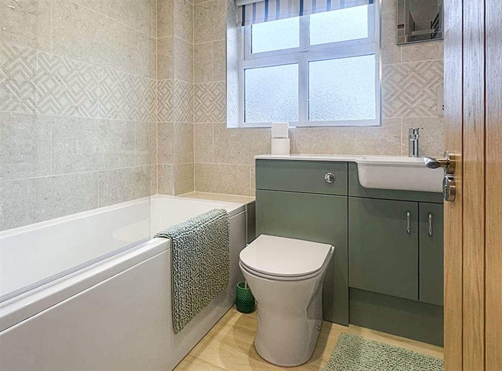 Bathroom at Willow Cottage in Burgh Le Marsh, near Skegness, Lincolnshire