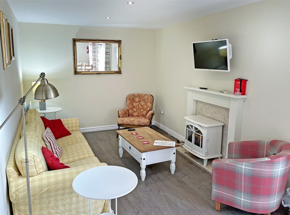 Living area at Willow Cottage in Caldwell, Richmond, Durham