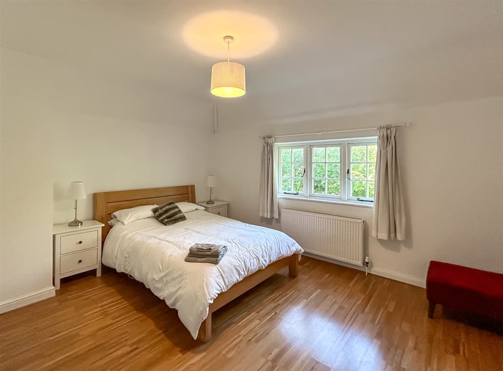 Double bedroom at Willow Cottage in Chichester, West Sussex
