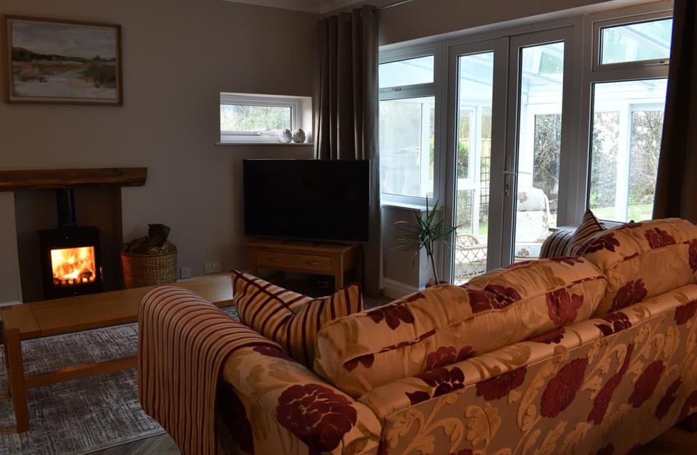 Living area at Willow Cottage in Conwy, Gwynedd