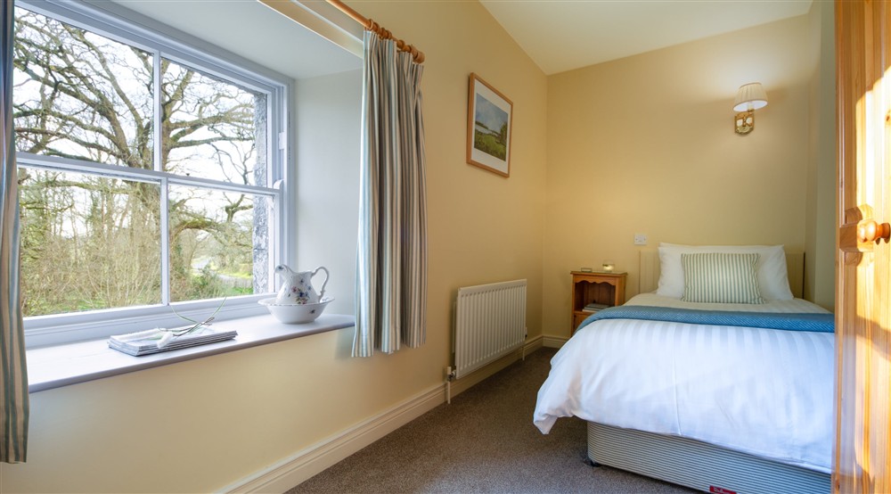 The single bedroom at Willow Cottage in County Fermanagh,