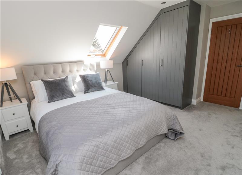 One of the 2 bedrooms at Willow Cottage, Longhorsley