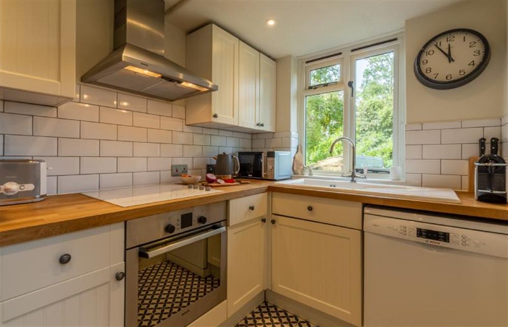 Ground floor: The kitchen is well-equipped at Willow Cottage, North Creake near Fakenham