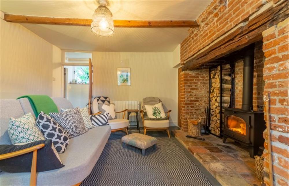Ground floor: The sitting room at Willow Cottage, North Creake near Fakenham