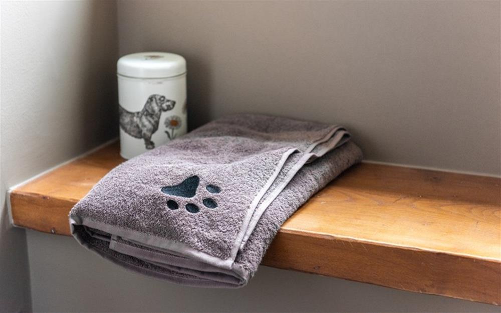 Many nice touches throughout, even for your four legged friend.