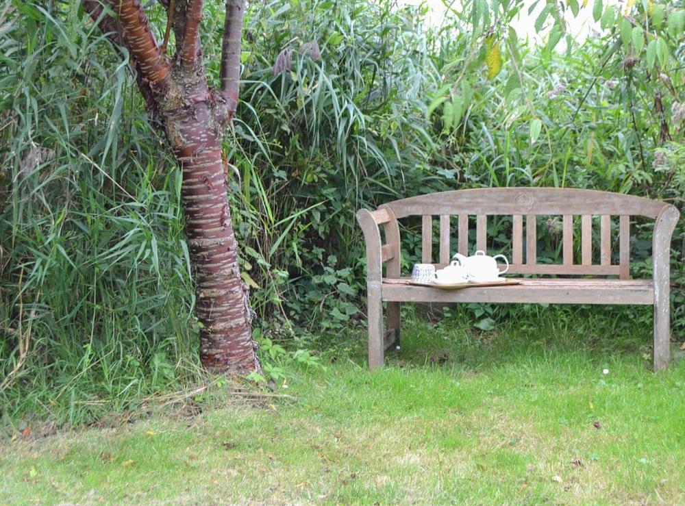 Sitting-out-area at Willow Cottage in Repps with Bastwick, near Martham, Norfolk