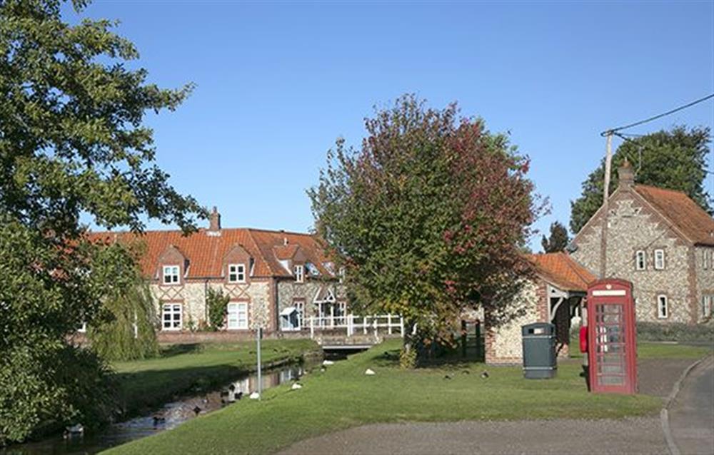The village of South Creake at Willow Cottage, South Creake near Fakenham