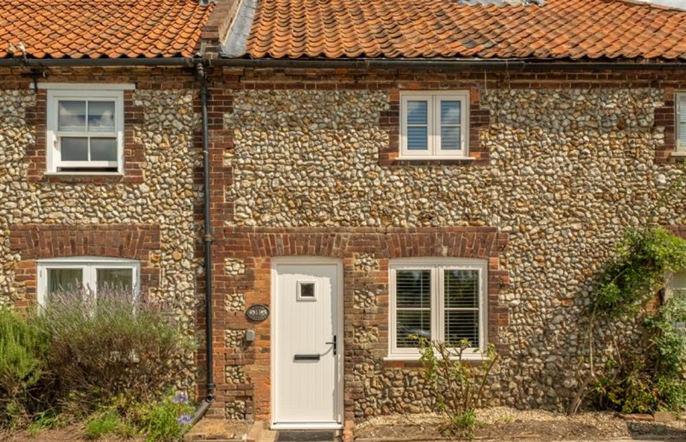 Willow Cottage: Front elevation at Willow Cottage, South Creake near Fakenham