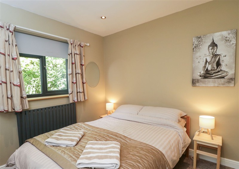 One of the 3 bedrooms at Willow Cottage, Whiteparish