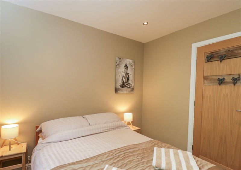 One of the bedrooms at Willow Cottage, Whiteparish
