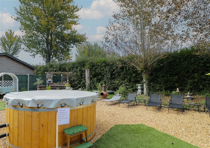 The garden in Willow Cottage at Willow Cottage, Whiteparish