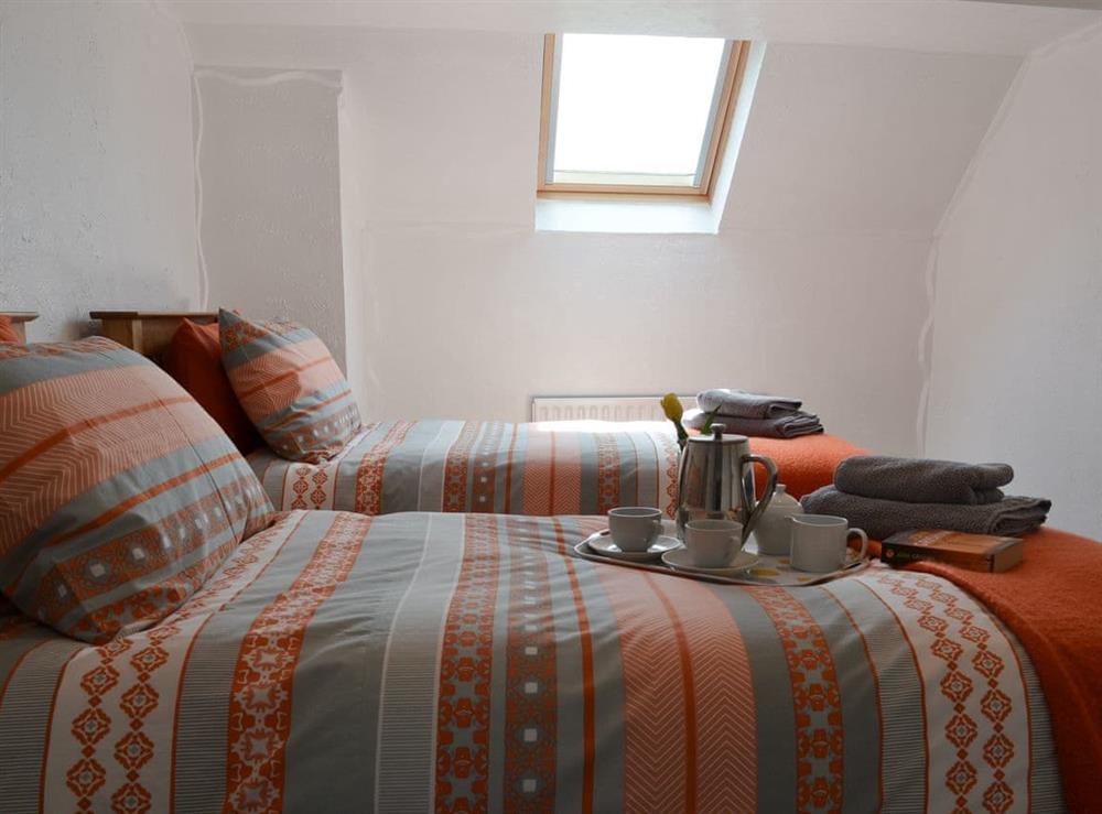 Twin bedroom (photo 2) at Willow Cottage in Woolfardisworthy, near Bideford, Devon