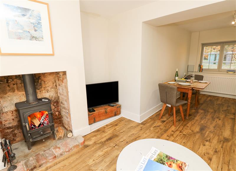 The living area at Willow Cottage, Wroxall near Ventnor