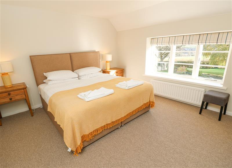 This is the bedroom at Willow Cottage, Wroxall near Ventnor