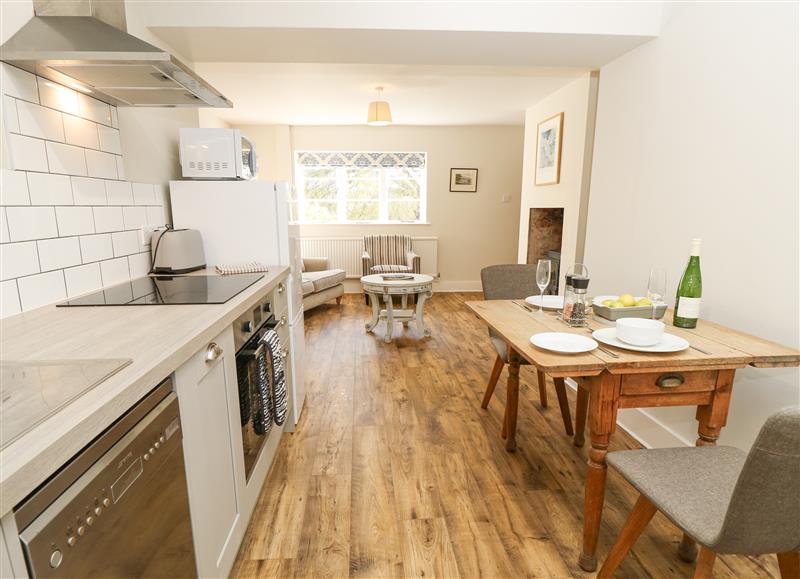 This is the kitchen at Willow Cottage, Wroxall near Ventnor