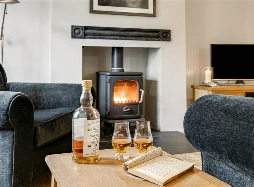 Cosy and homely living room at Willow in Gatehouse of Fleet, Kirkcudbrightshire