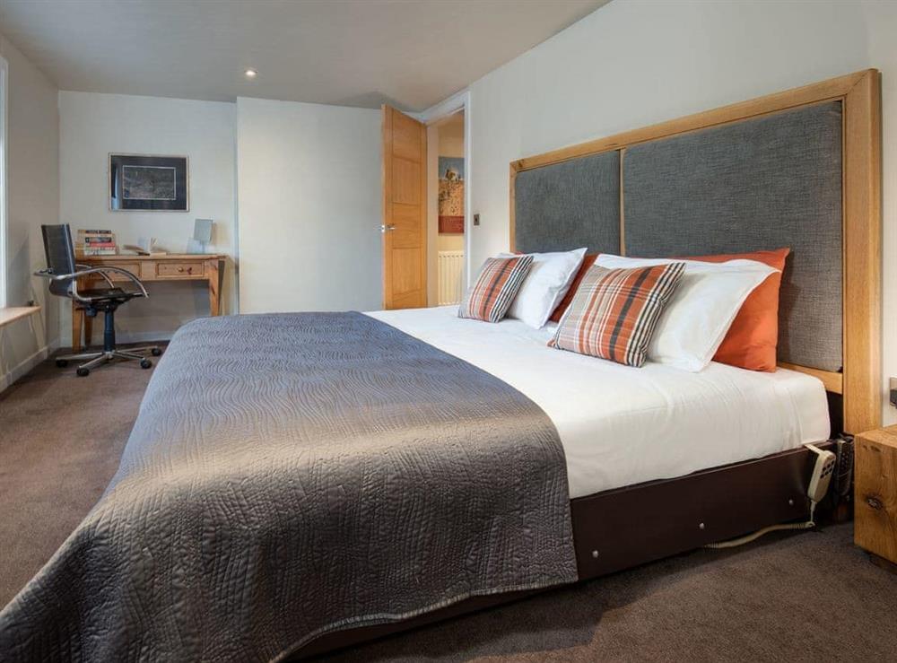 Relaxing double bedroom at Willow in Gatehouse of Fleet, Kirkcudbrightshire