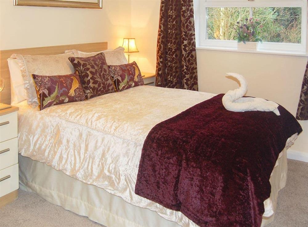 Double bedroom at Willow Lodge in Bubwith, near Selby, North Yorkshire