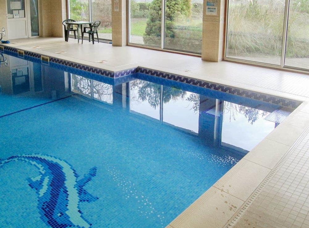 Indoor swimming pool at Willow Lodge in Bubwith, near Selby, North Yorkshire