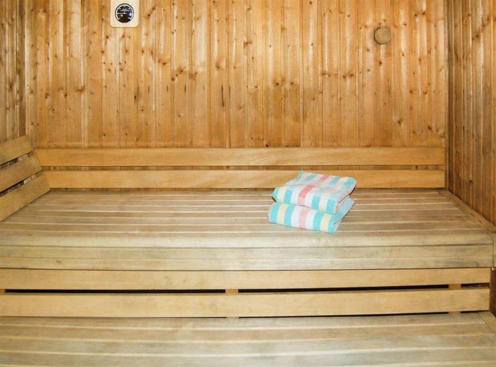Relaxing sauna at Willow Lodge in Bubwith, near Selby, North Yorkshire
