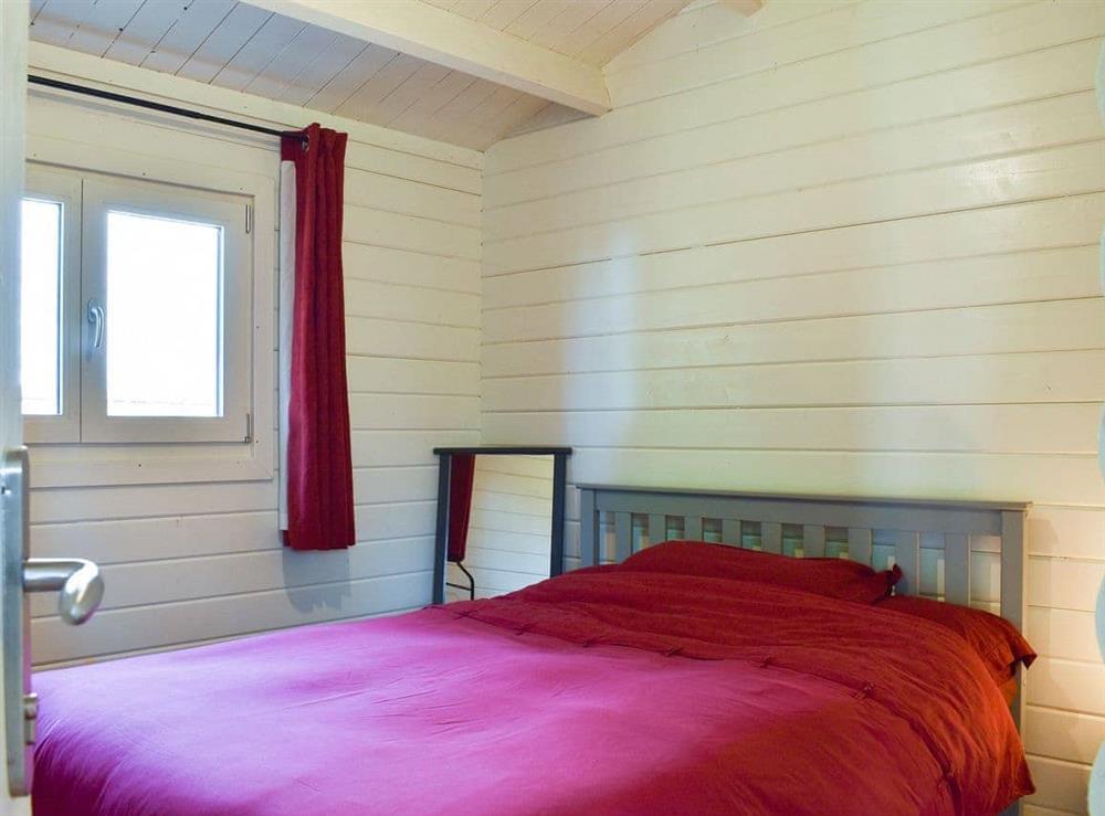 Double bedroom at Willow Lodge in Buckhorn Weston, Somerset