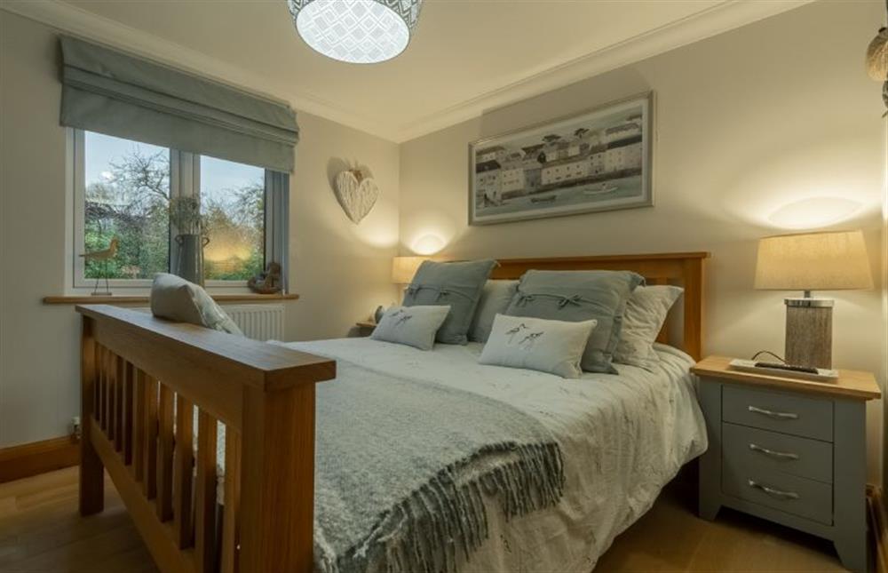 Ground floor: Master bedroom at Willow Lodge, Holme-next-the-Sea near Hunstanton