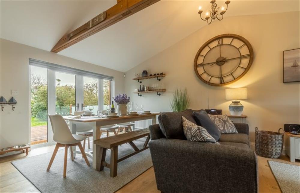 Ground floor: Open plan living area at Willow Lodge, Holme-next-the-Sea near Hunstanton
