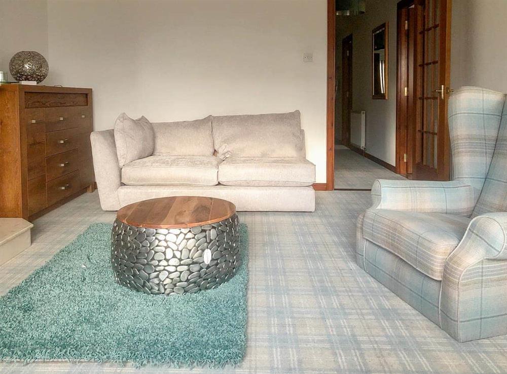 Living room at Willow Lodge in Macduff, Banff, Aberdeenshire