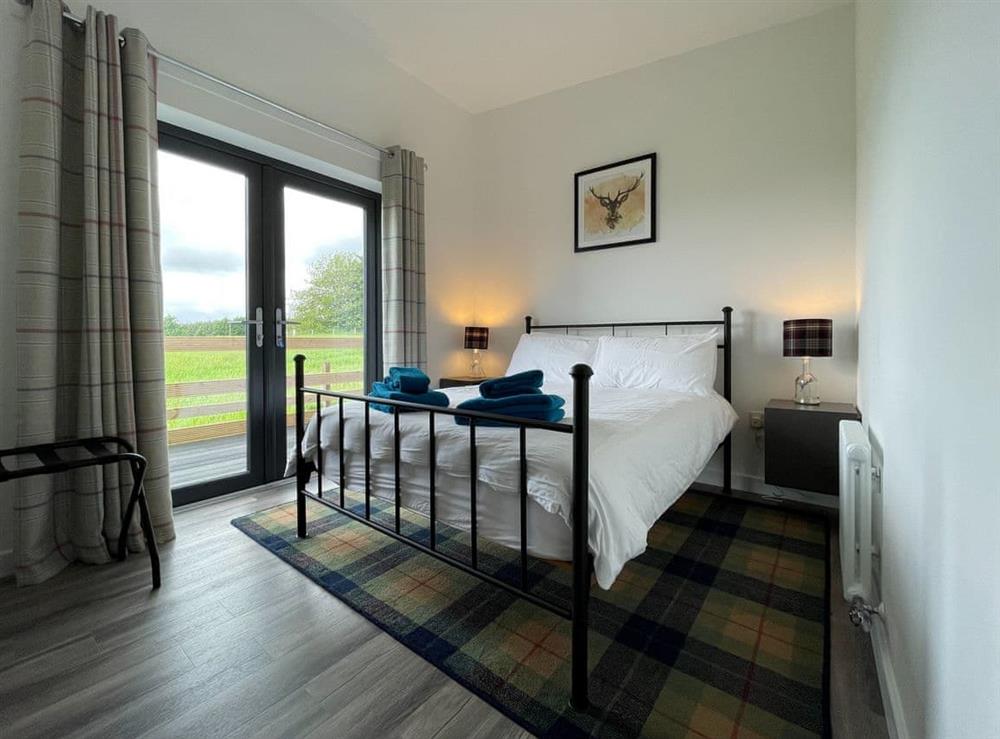 Double bedroom at Willow Lodge in Muir of Ord, Ross-Shire