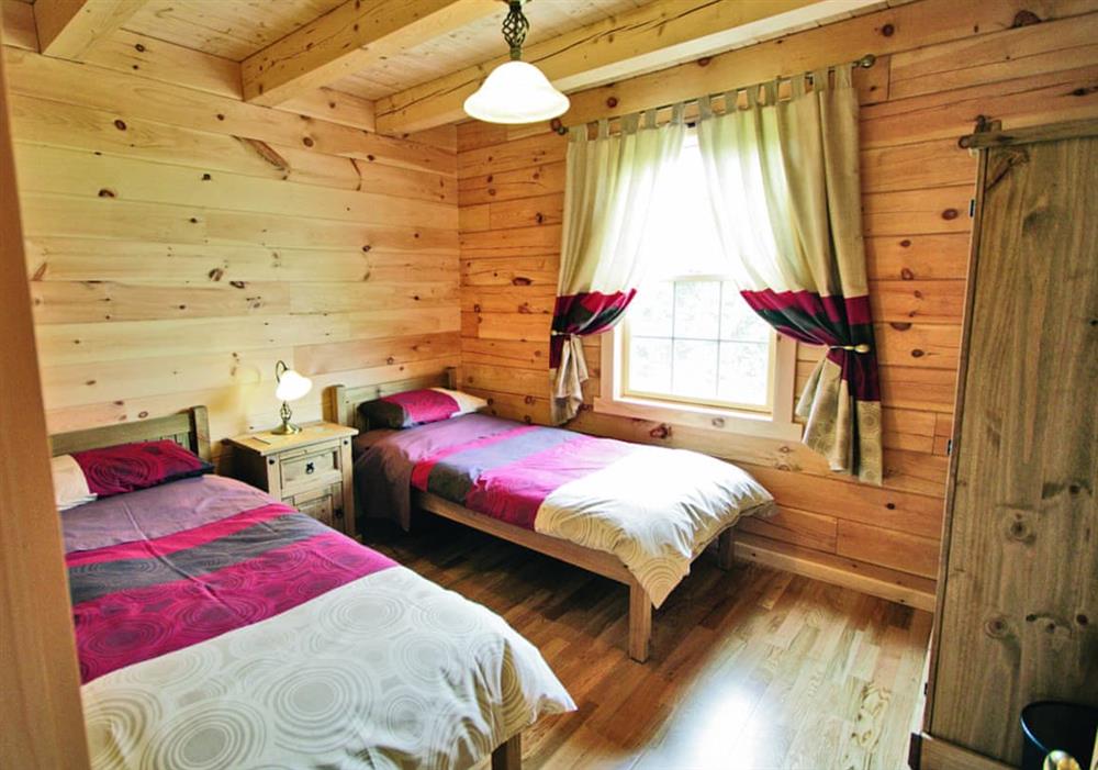 Willow Lodge twin bedded room