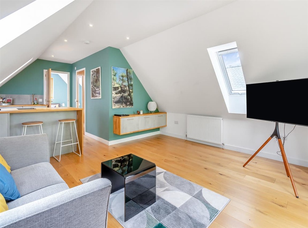 Open plan living space (photo 2) at Willow Loft in Bulmer, near Sudbury, Essex