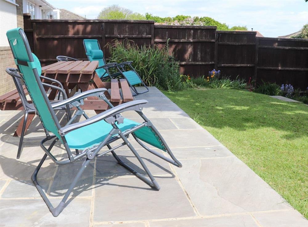 Outdoor area at Willow-Oak in Seaview, near Ryde, Isle of Wight
