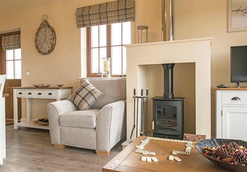 Living room in Sycamore at Willow Pastures Country Park in Skirlaugh, Nr Hull