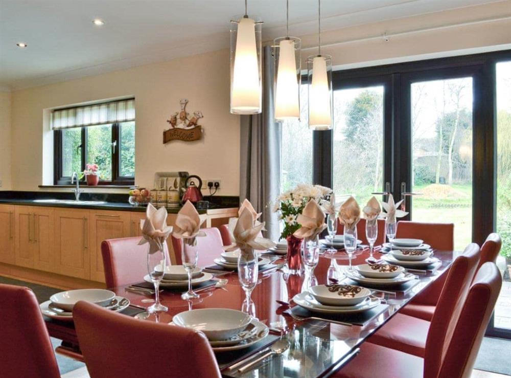 Dining Area at Willow Pool House in Kessingland, near Lowestoft, Suffolk