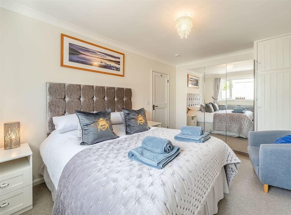 Double bedroom at Willow Retreat in Warkworth, Northumberland