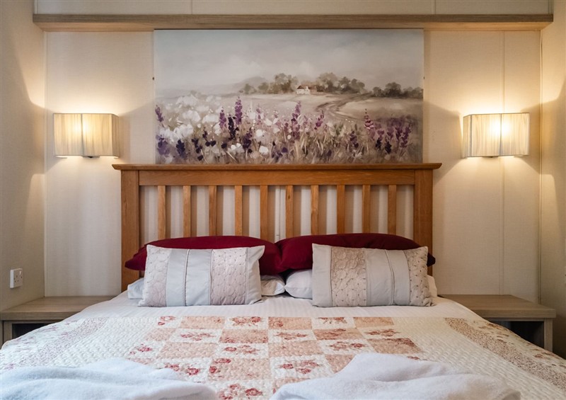 One of the 2 bedrooms at Willow, Swanage