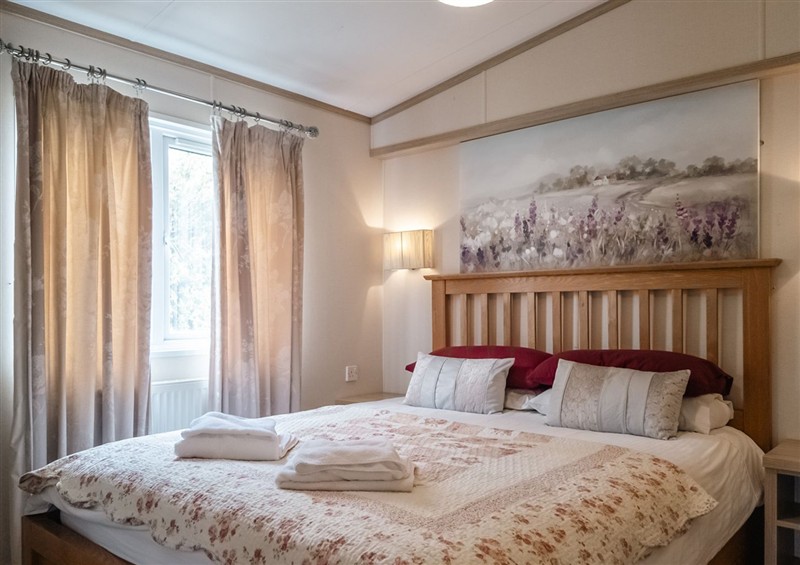 One of the bedrooms at Willow, Swanage