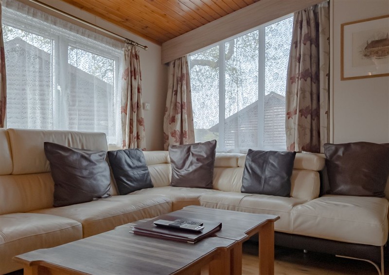 The living area at Willow, Swanage