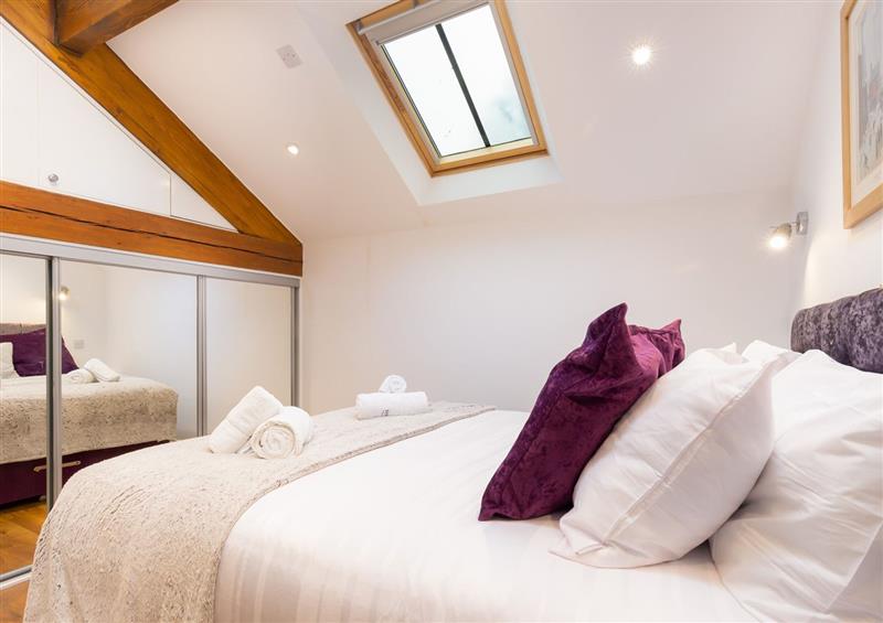 One of the bedrooms at Willow Tree Barn, Brigsteer