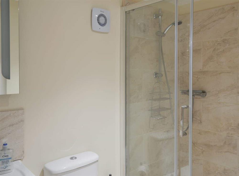 Shower room at Willow Tree Farm in Mablethorpe, Lincolnshire