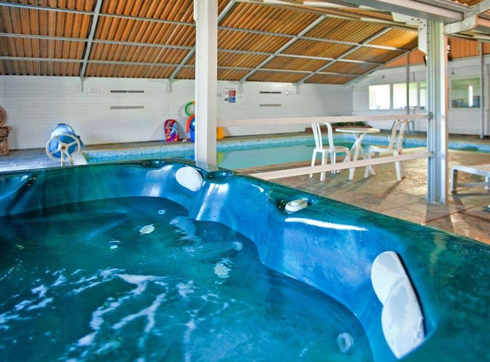 Hot tub at Willow in Woolsery, near Clovelly, Devon