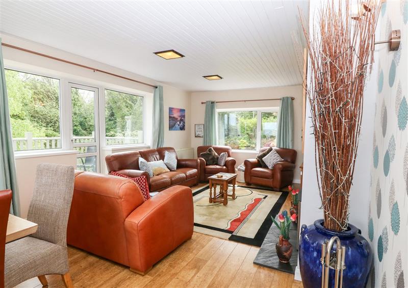 Enjoy the living room at Willoway, Benllech