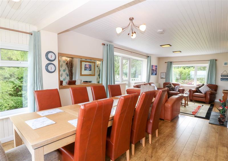 This is the dining room at Willoway, Benllech