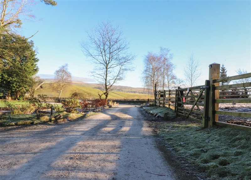 The setting of Willowbeck Lodge