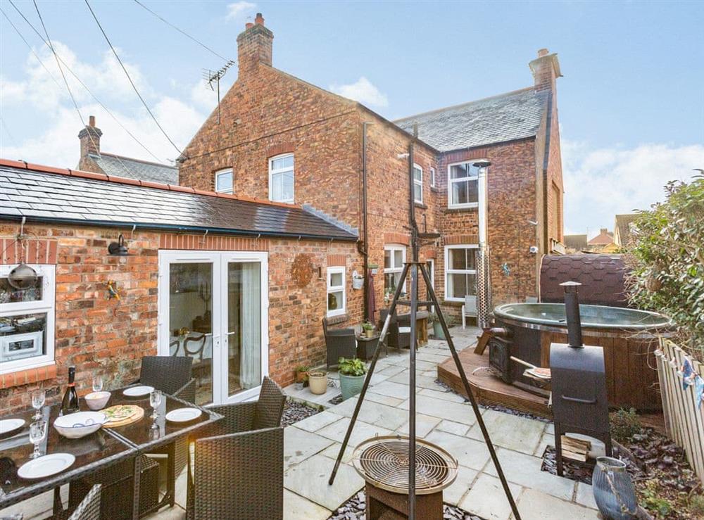 Outdoor area at Willowfield Cottage in Thornton-Le-Dale, North Yorkshire