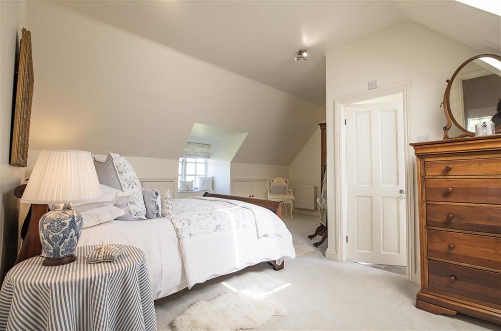 Bedroom one boasts an en-suite bathroom  at Willowgarth House, Northallerton, North Yorkshire