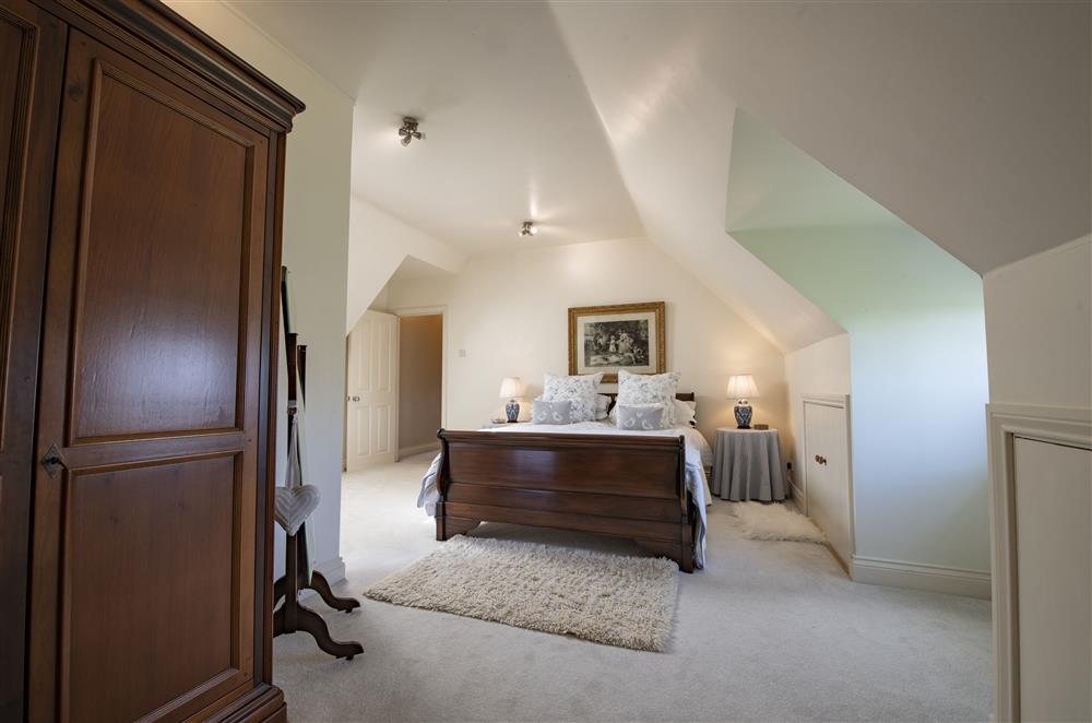 Bedroom one, with a spacious dressing area  at Willowgarth House, Northallerton, North Yorkshire