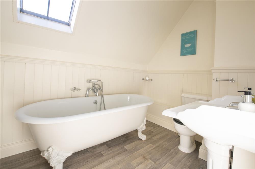 Bedroom two’s en-suite bathroom at Willowgarth House, Northallerton, North Yorkshire