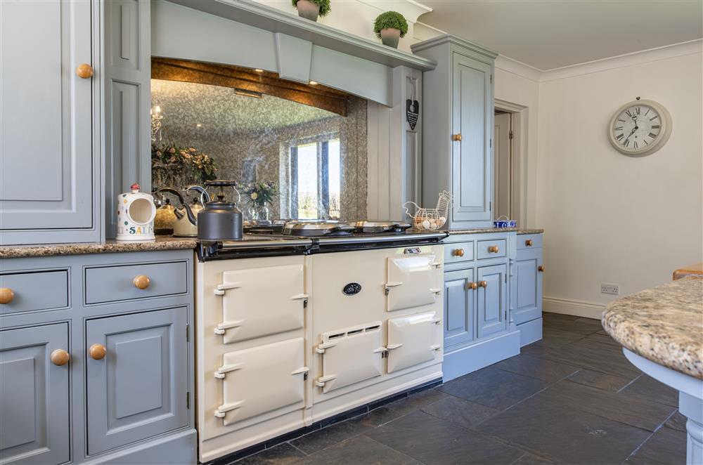 Cook up a storm with the four oven Aga  at Willowgarth House, Northallerton, North Yorkshire